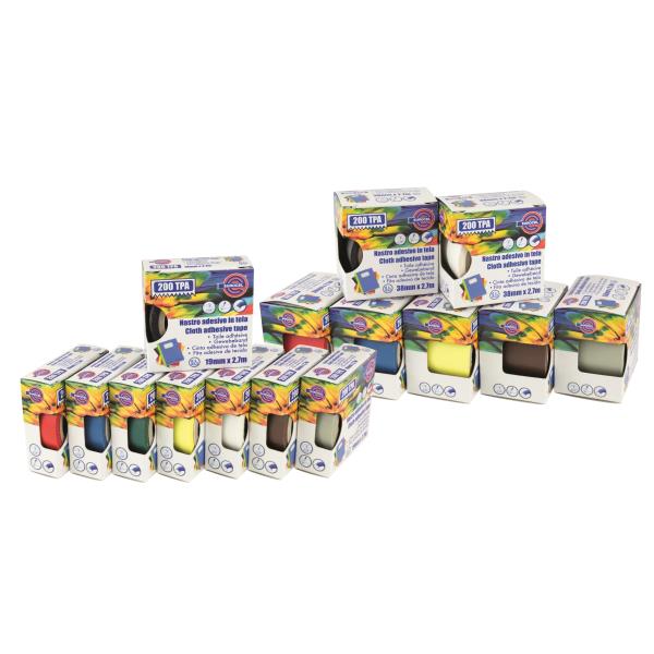 NASTRO TELA 200 COLORE GRIGIO 19X2,7 MT 016512194
