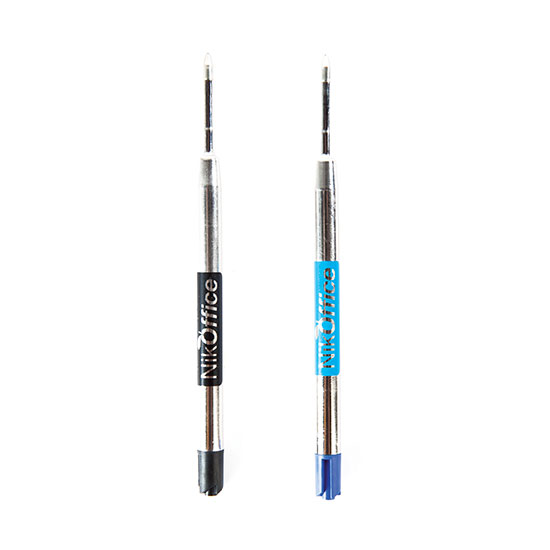 REFILL METALLO TIPO PARKER NIK OFFICE 12 PZ. NERO 20NIK085