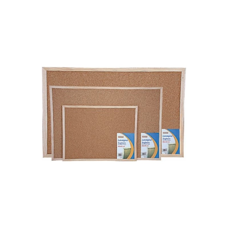 LAVAGNA SUGHERO CORNICE LEGNO 45X60 34NIK001