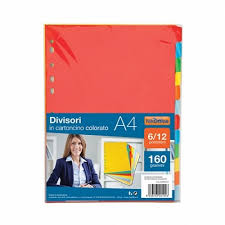 DIVISORI IN CARTONCINO F.TO A5 39NIK012/3