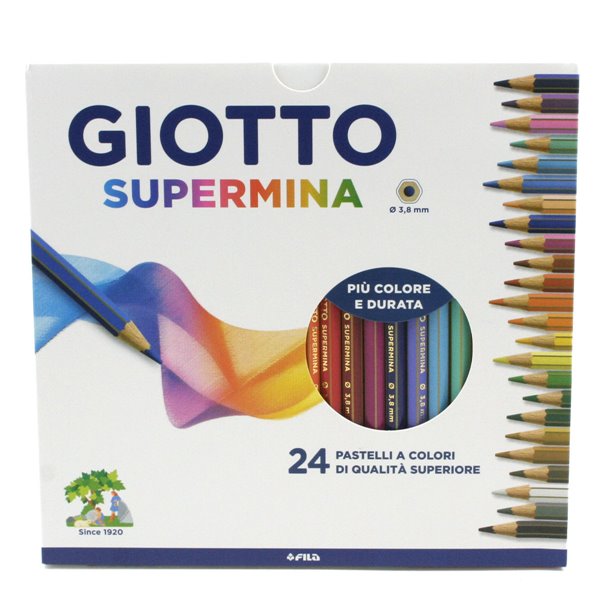 PASTELLI GIOTTO SUPERMINA 24 PZ. F235800