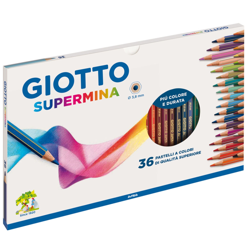 PASTELLI GIOTTO SUPERMINA 36 PZ. F235900