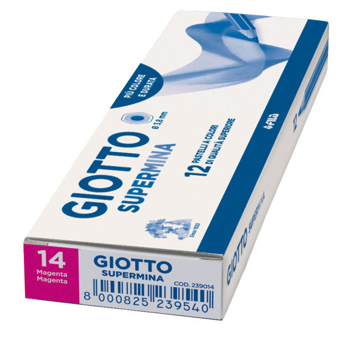 MATITA COLORATA GIOTTO SUPERMINA COL. MAGENTA 239014
