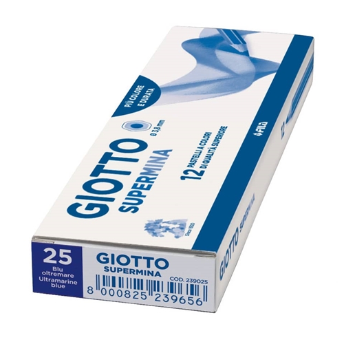 MATITA COLORATA GIOTTO SUPERMINA COL. BLU OLTREMARE 239025