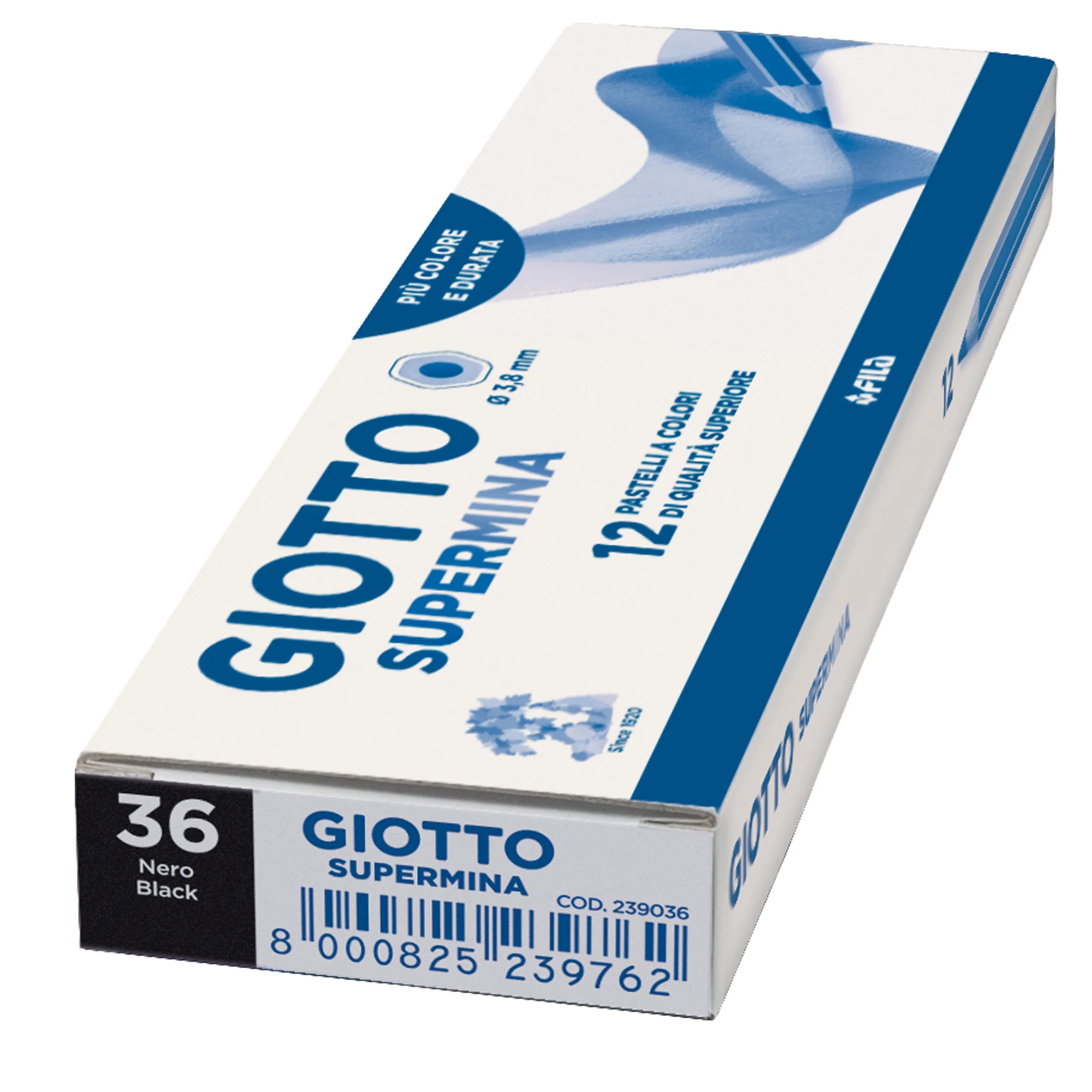 MATITA COLORATA GIOTTO SUPERMINA COL. NERO F235136