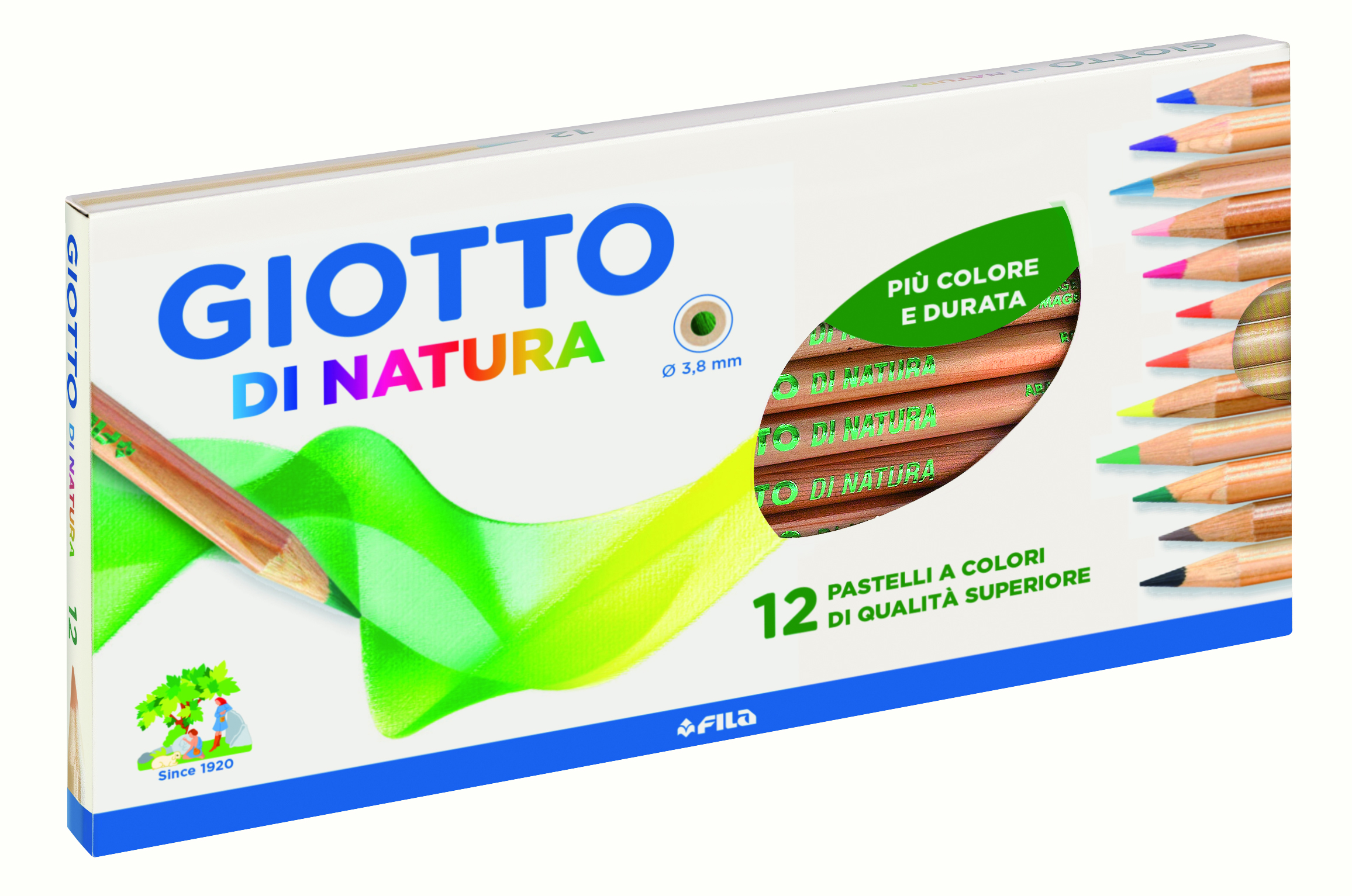 PASTELLI GIOTTO NATURA 12 PZ. F240600