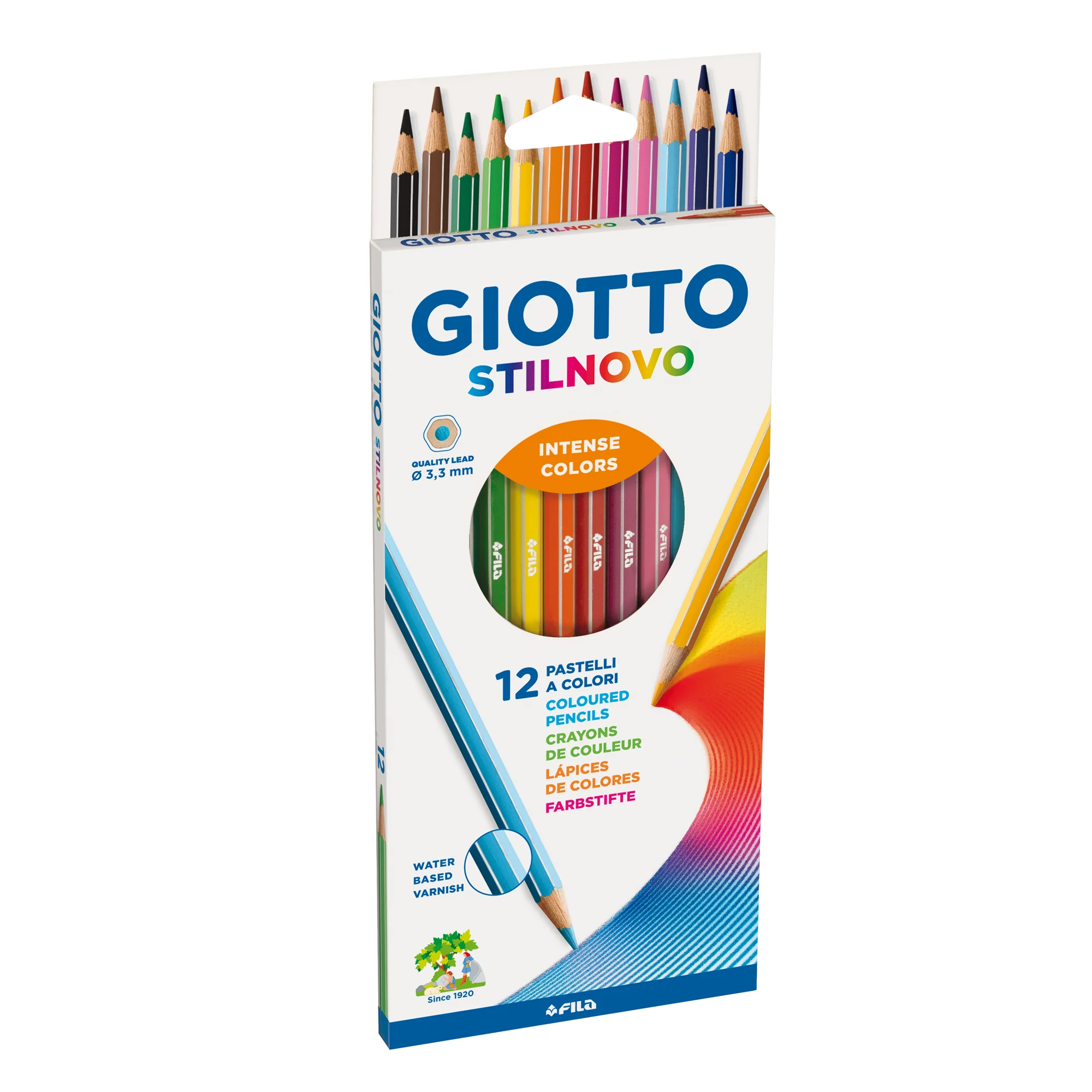 PASTELLI GIOTTO STILNOVO ACQUA 12 PZ. F255700