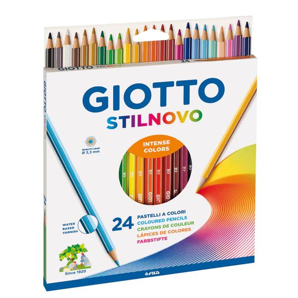 PASTELLI GIOTTO STILNOVO 24 PZ. F256600