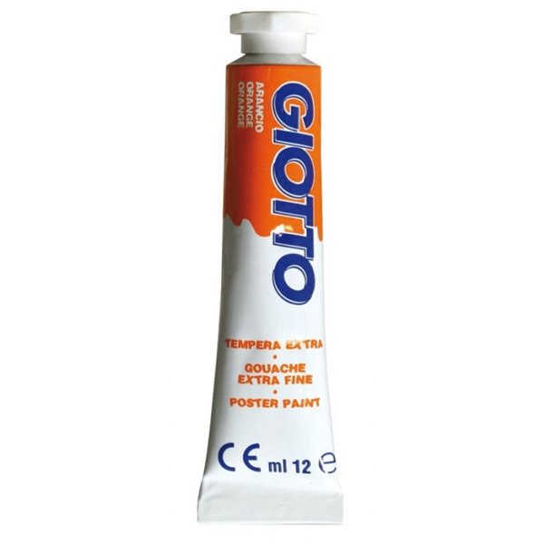 TEMPERA GIOTTO 12 ML. COLORE ARANCIONE F35200500