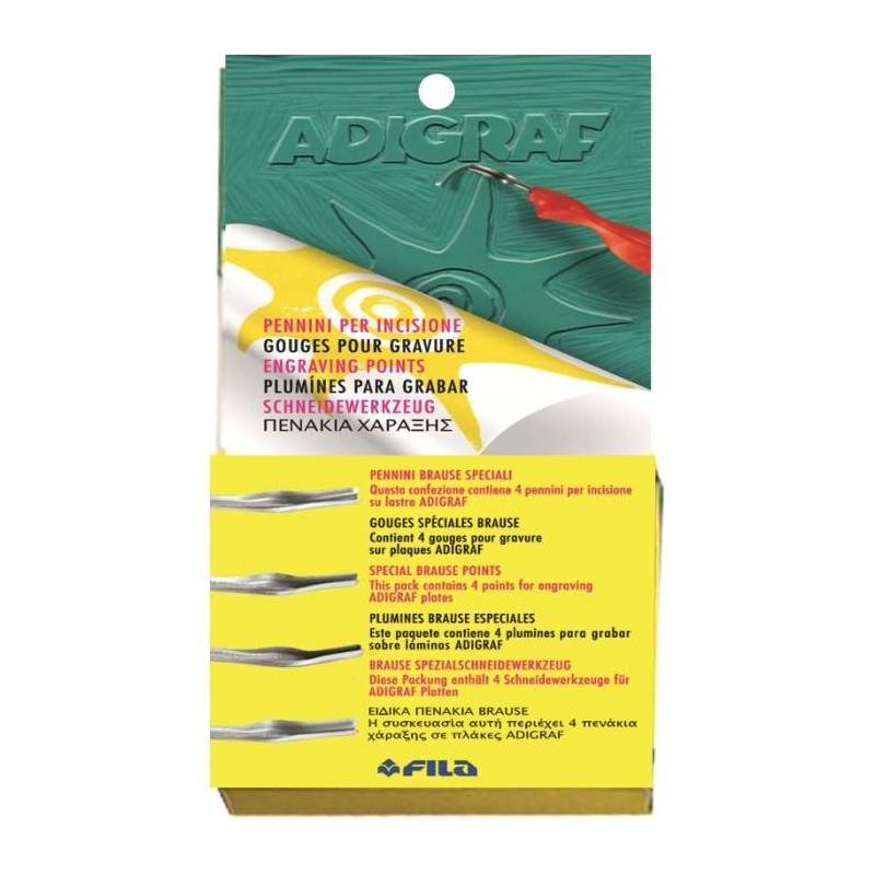 PENNINI PER INCISIONE 4 PZ. 386200