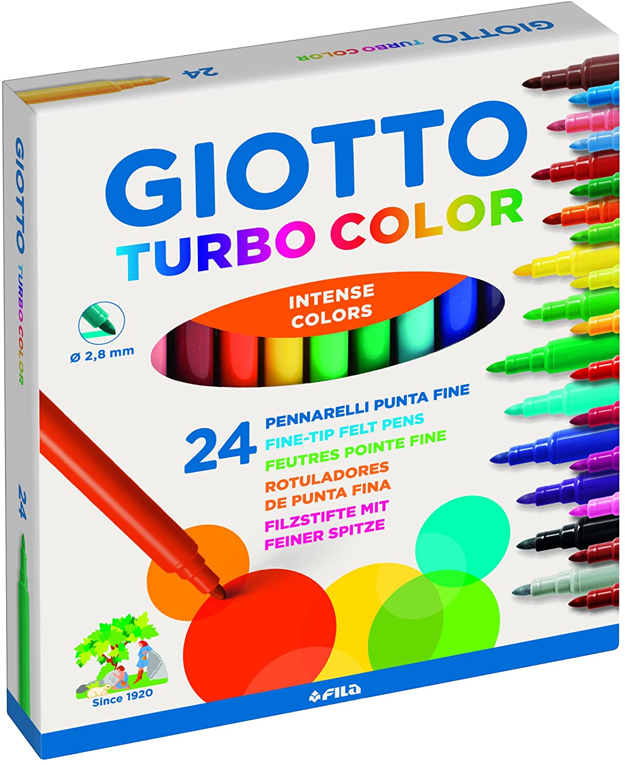 PENNARELLI GIOTTO TURBO COLOR 24 PZ. F417000