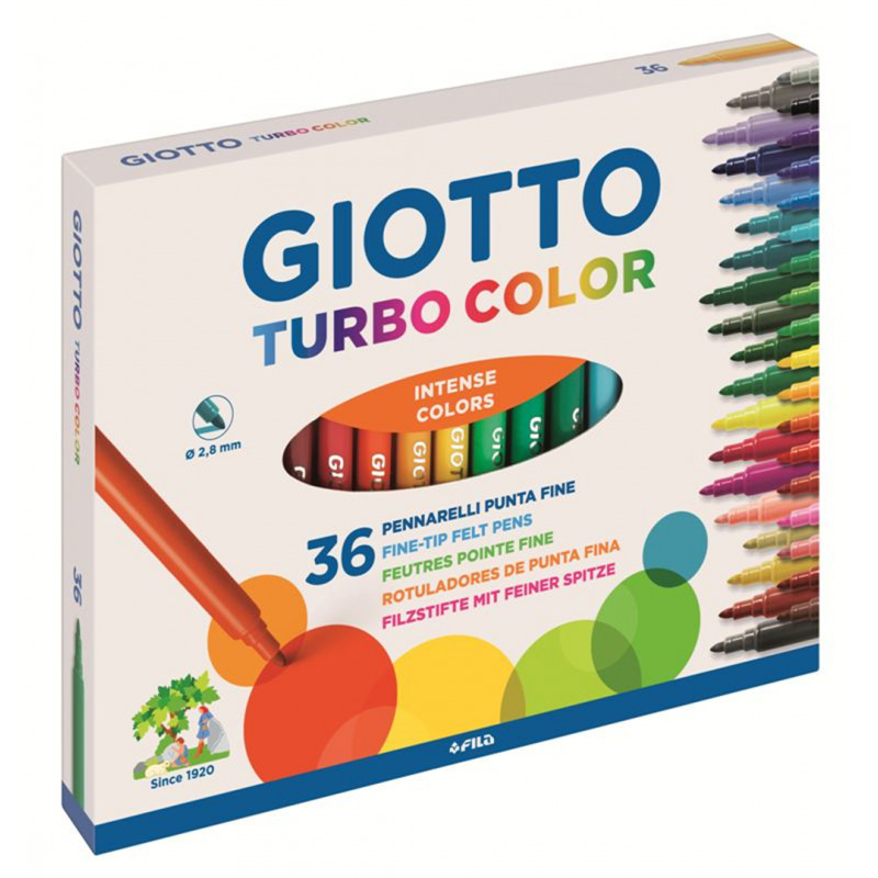 PENNARELLI GIOTTO TURBO COLOR 36 PZ. F418000