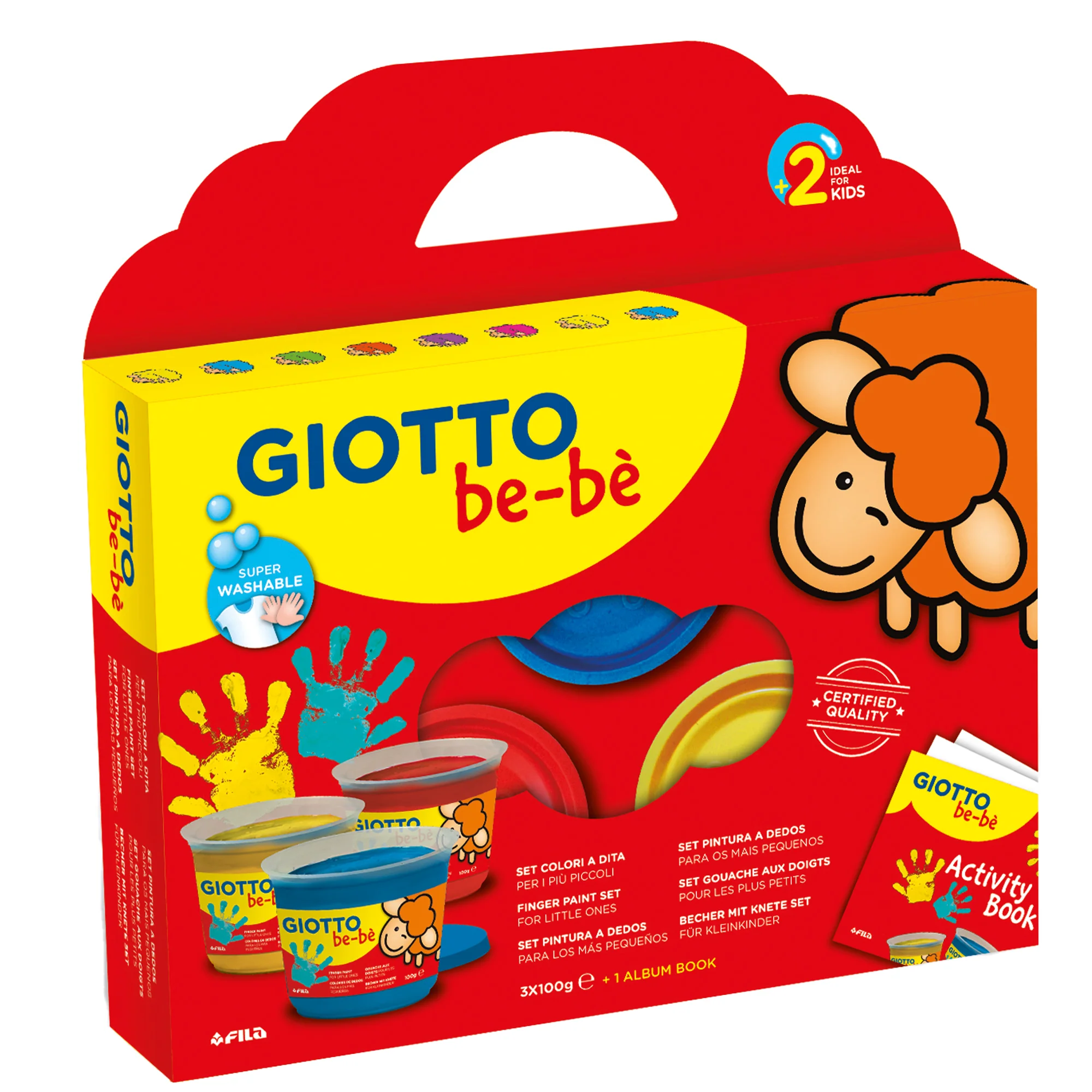 COLORI A DITA GIOTTO BEBE' 460700