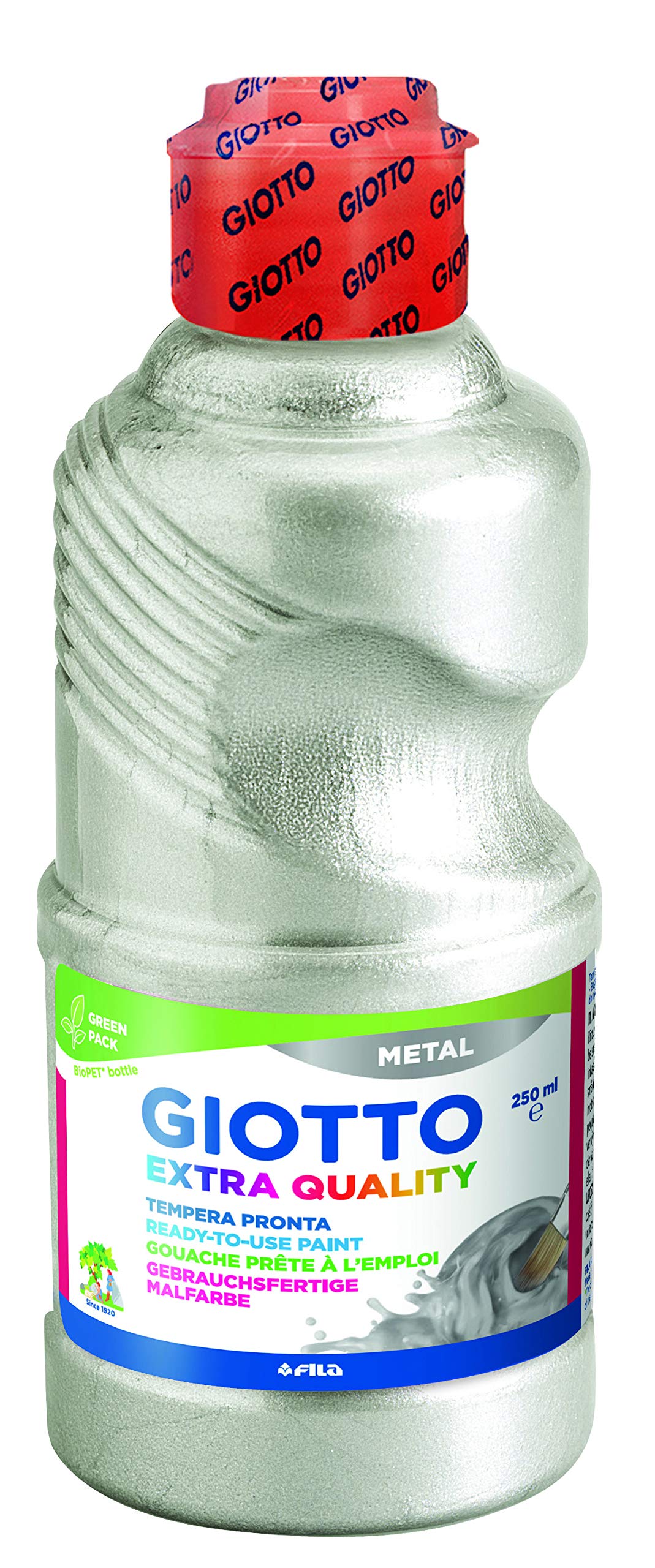 FLACONE TEMPERA PRONTA METAL PAINT ARGENTO 250 ML 531402
