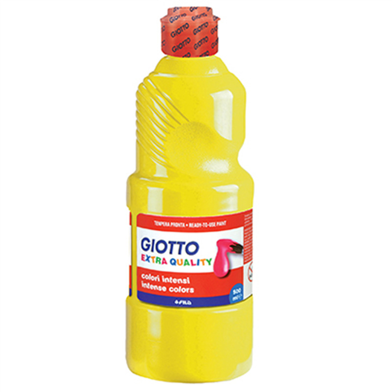 TEMPERA PRONTA GIOTTO PAINT 500 ML. GIALLO PRIMARIO F532802