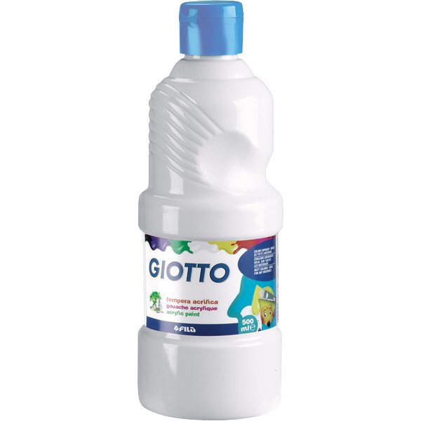 TEMPERA ACRILICA GIOTTO 500 ML. BIANCO F53370100