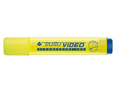 EVIDENZIATORE TRATTO VIDEO GIALLO F830201