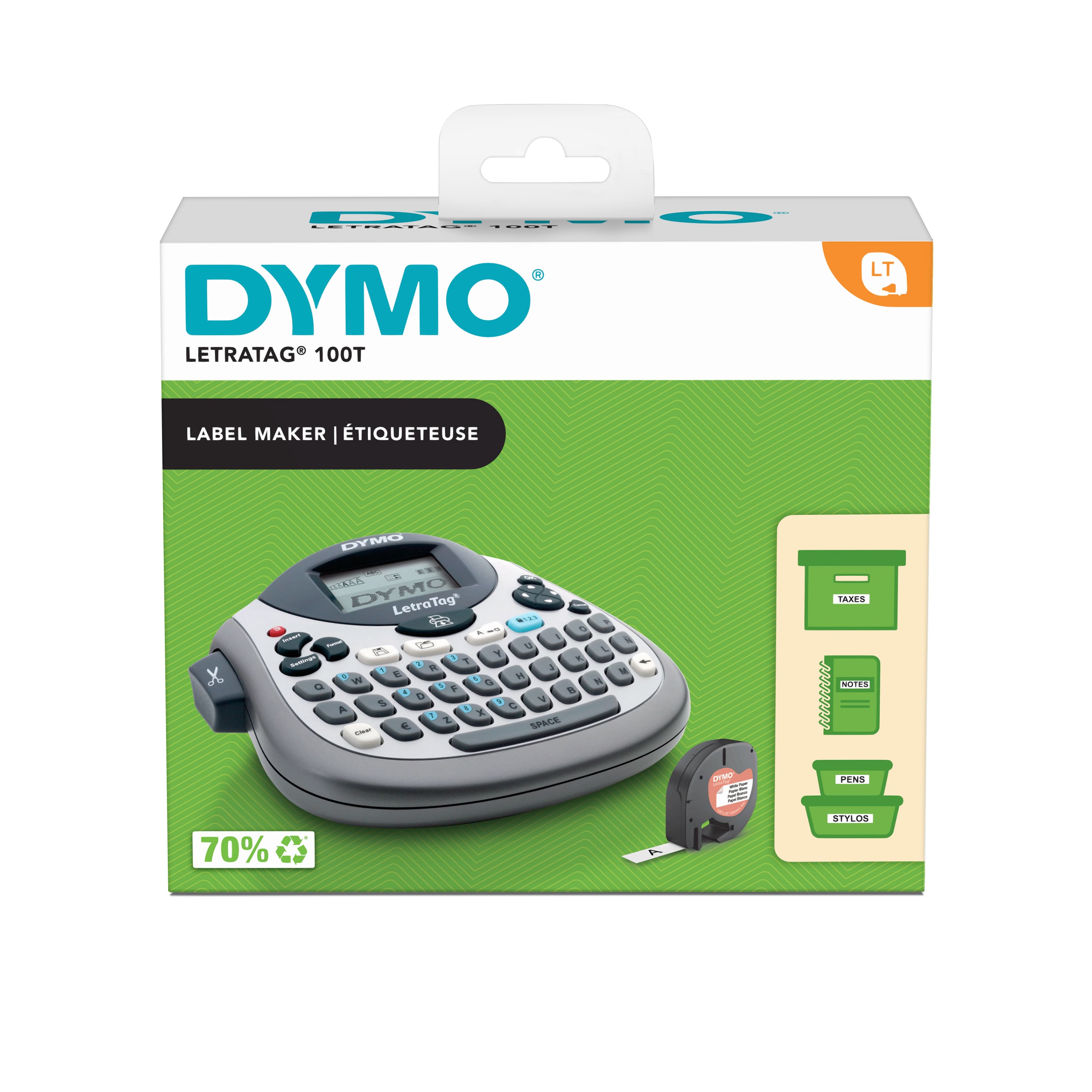 ETICHETTATRICE DYMO LETRATAG LT100H 2174593