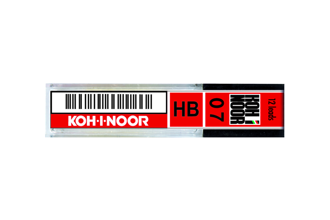 MINE 0,7 MM. HB 12 PZ. E207-HB