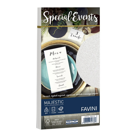 BUSTE SPECIAL EVENTS BIANCO 11X22 10 PZ. A570154