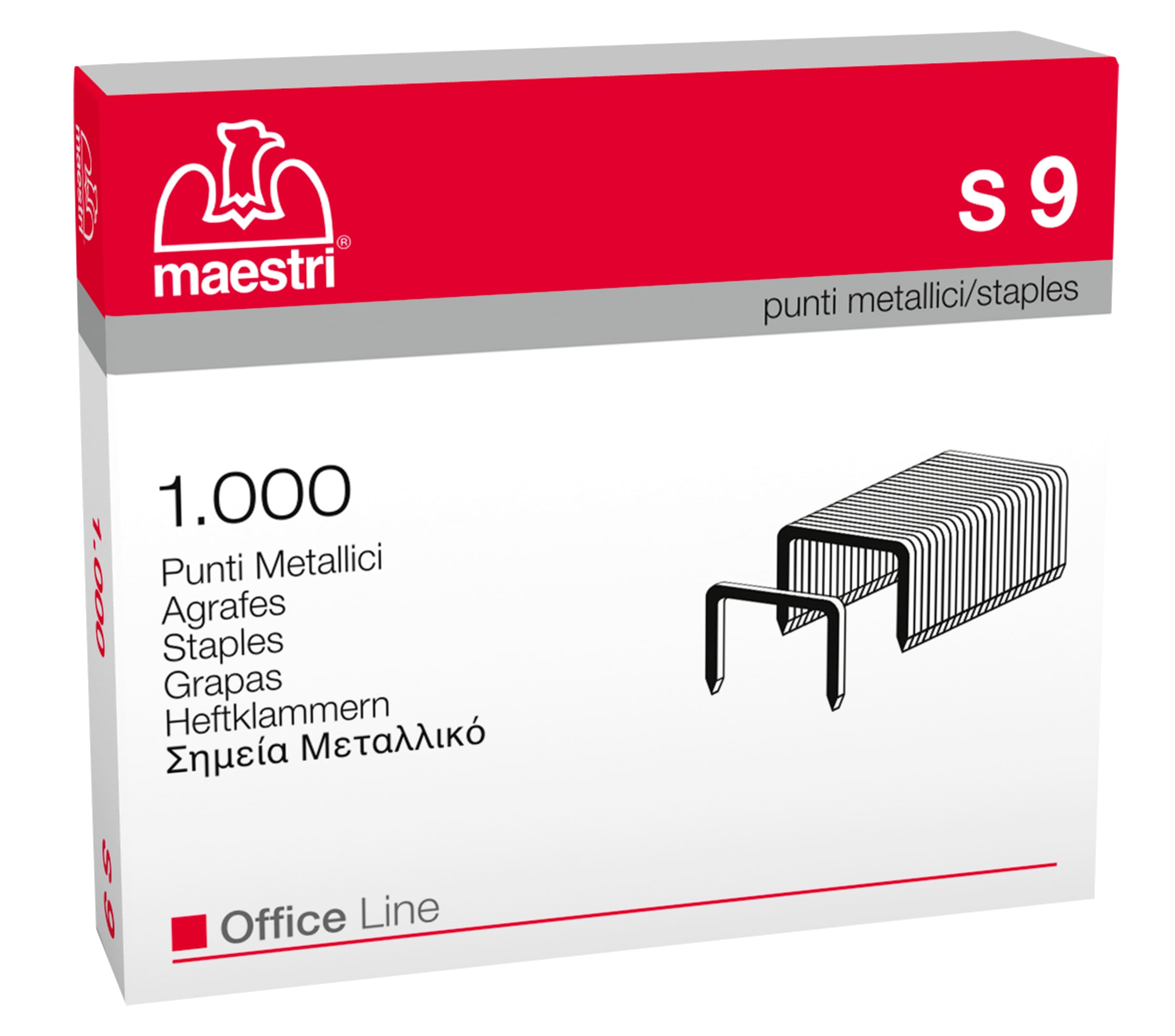 PUNTI METALLICI S9 1000 PZ. 1005415