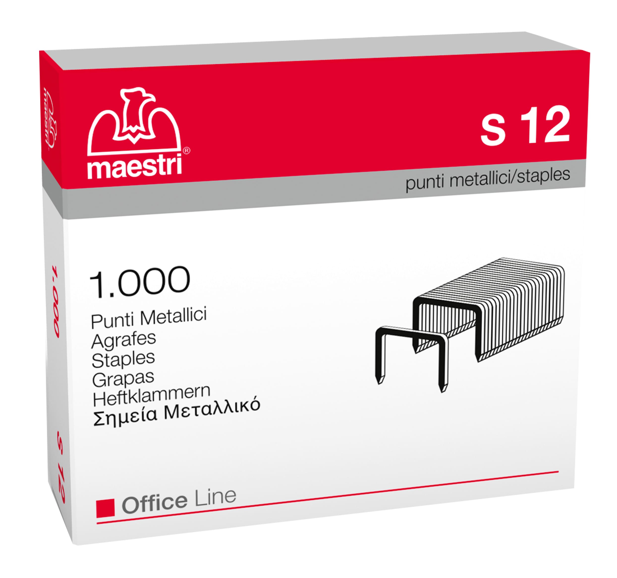 PUNTI METALLICI S12 1000 PZ 1005416