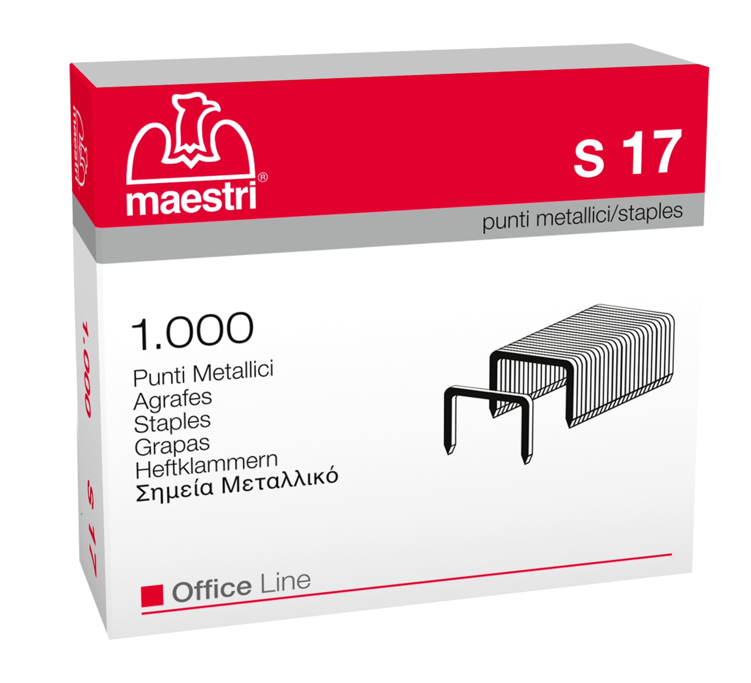 PUNTI METALLICI S17 1000 PZ. 1005418