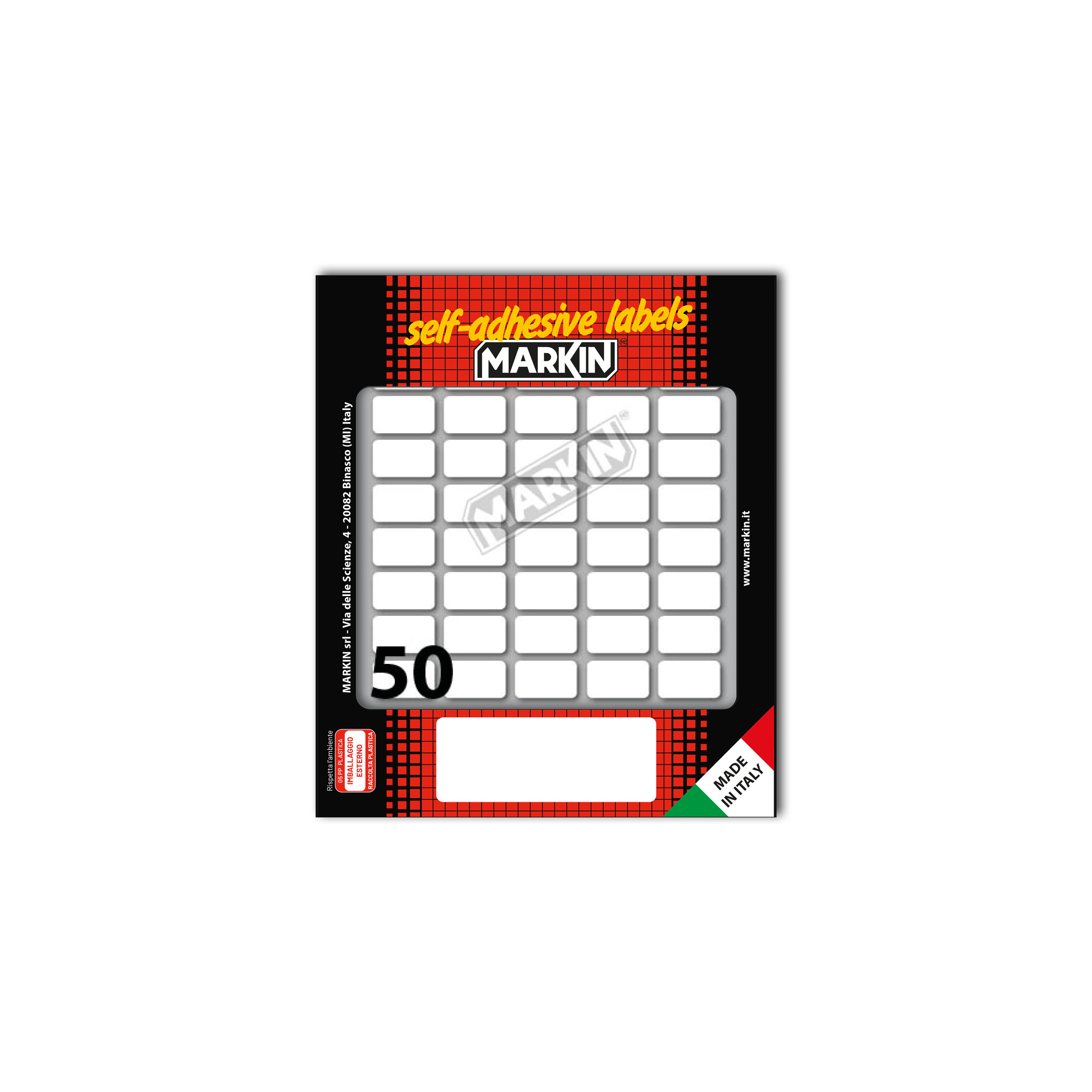 BUSTA ETICHETTE 14 20X12 X11014