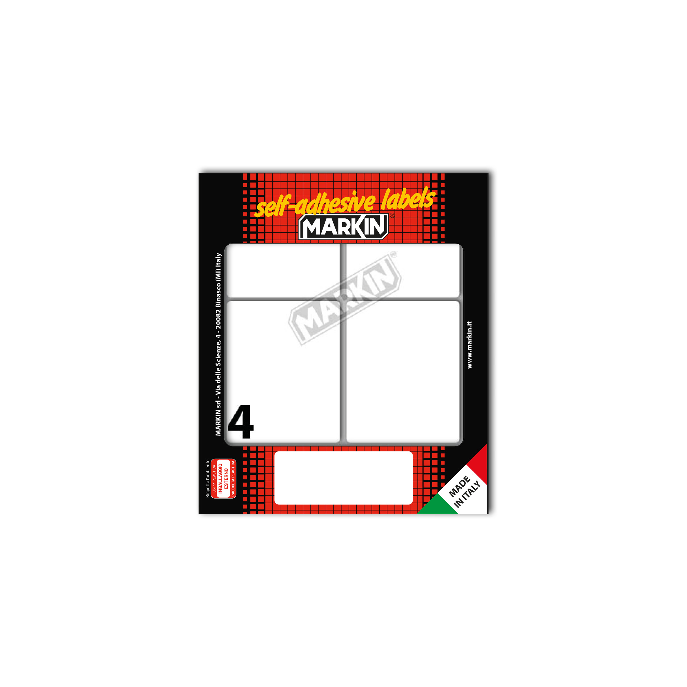 BUSTA ETICHETTE 47 70X56 X11047