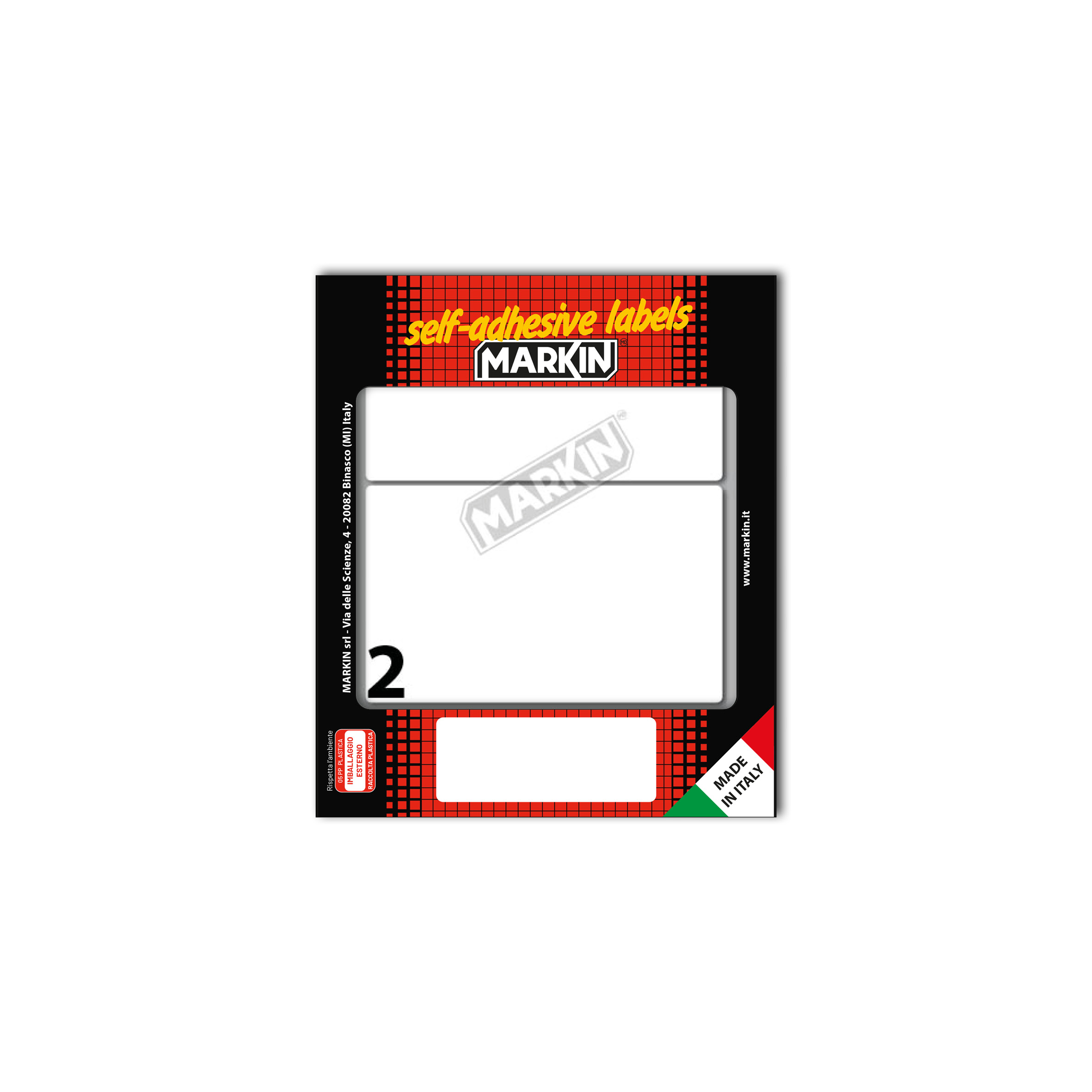 BUSTA ETICHETTE 53 115X70 X11053
