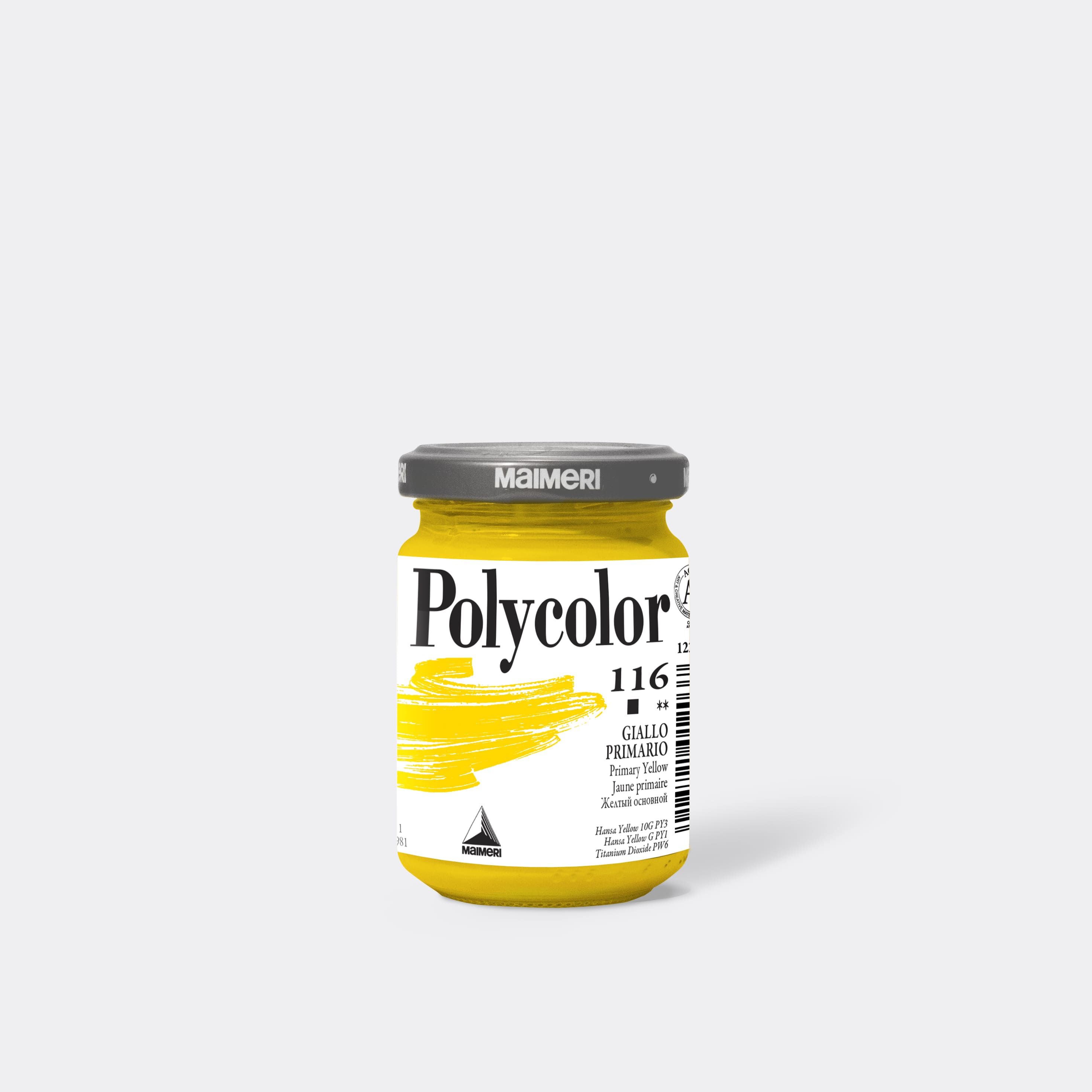 VASO PY MAIMERI 140 ML GIALLO PRIMARIO M1220116