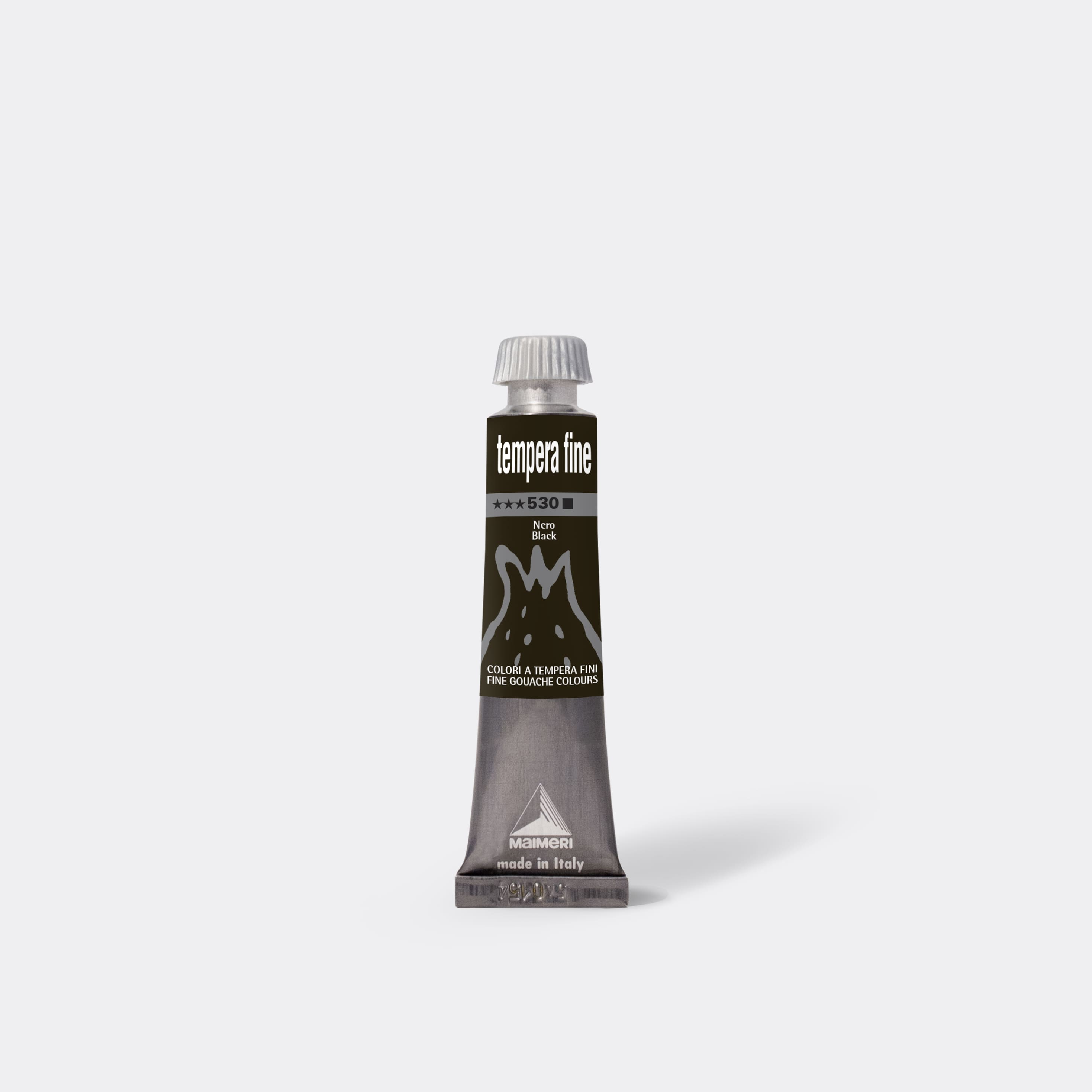 TUBO TEMPERA FINE MAIMERI NERO 20 ML M2502530