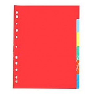 DIVISORI IN CARTONCINO A4 6 TASTI RUBRIKO 6.A4 RUBRIKO