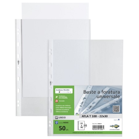 BUSTA ATLA 22X30 T 100 25 PZ. 662213