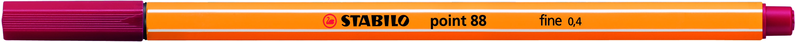 PENNARELLO POINT 88 FINELINER 0,4 MM. ROSSO SCURO 88/50