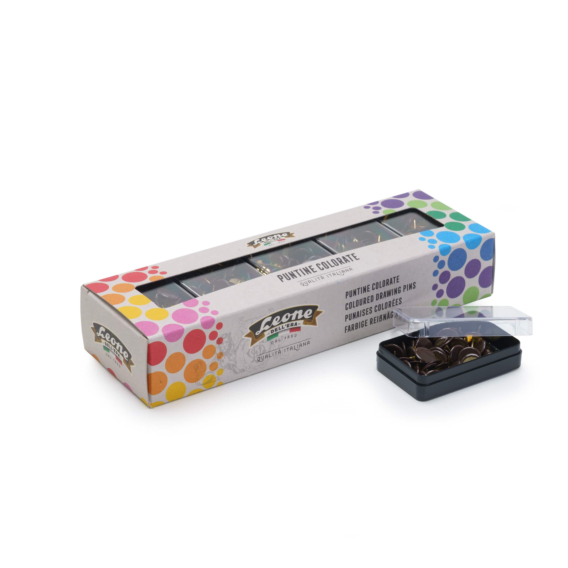 PUNTINE COLORATE MARRONE 10PZ PP50T1010