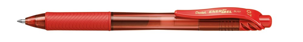 PENNA ROLLER ENERGEL X A SCATTO ROSSO 12 PZ. BL107-BX