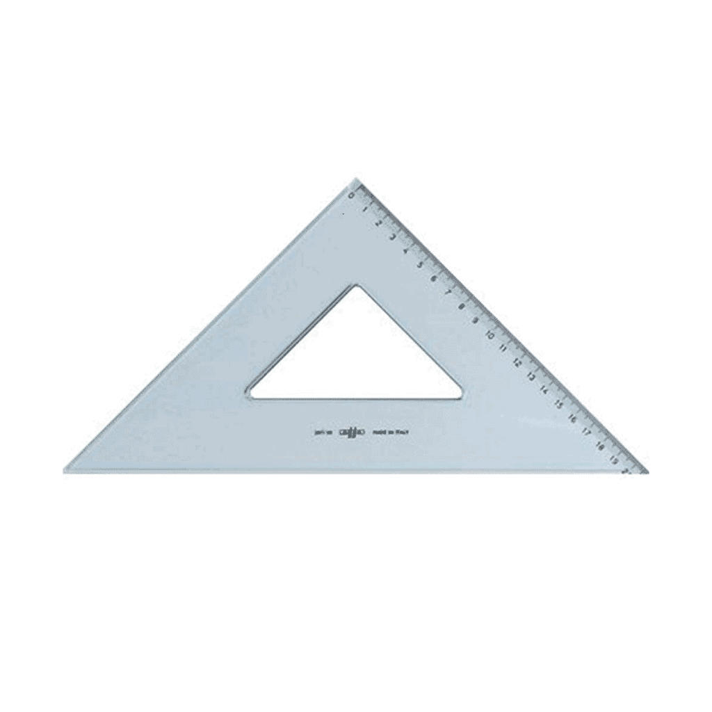 SQUADRA 45°/30 CM. UNI SS 28730SS