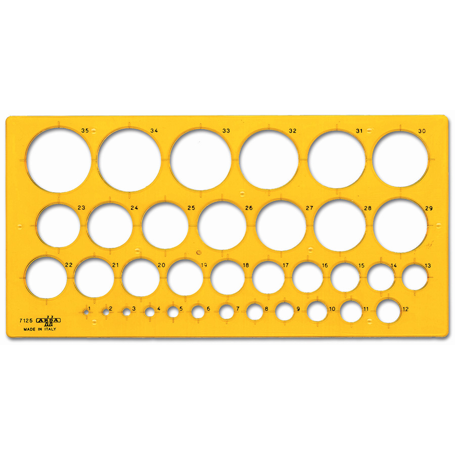 CERCHIOMETRO GRANDE 1-35 MM 7125