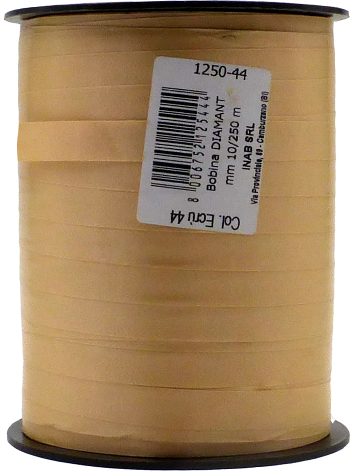 NASTRO DIAMANT MM. 10/250 MT. ECRÙ 1250-0044