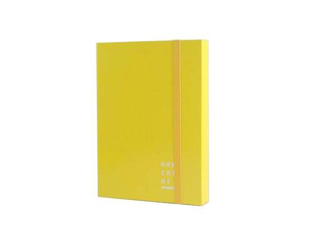 CARTELLINA 3/L ELASTICO PIATTO 25X35 D3 GIALLO 0221303.GI