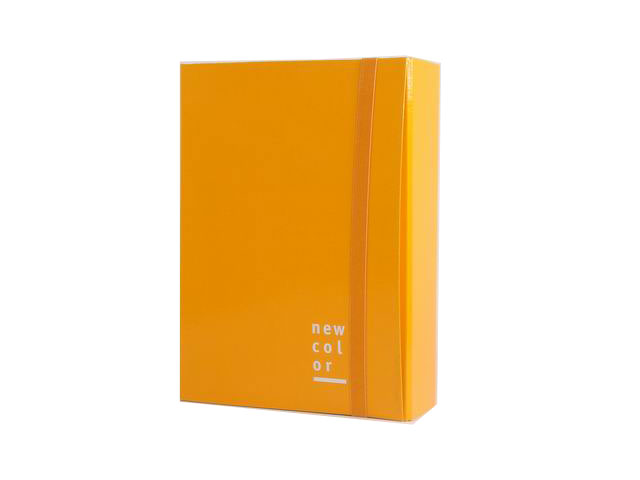 CARTELLINA 3/L ELASTICO PIATTO 25X35 D3 ARANCIO 0221303.AR