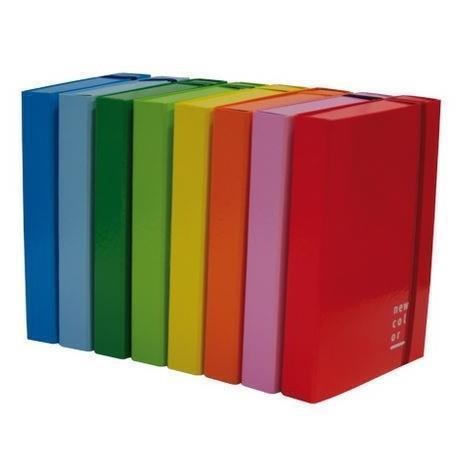 CARTELLINA 3/L ELASTICO PIATTO 25X35 D5 VDE CH. 0221305.VC