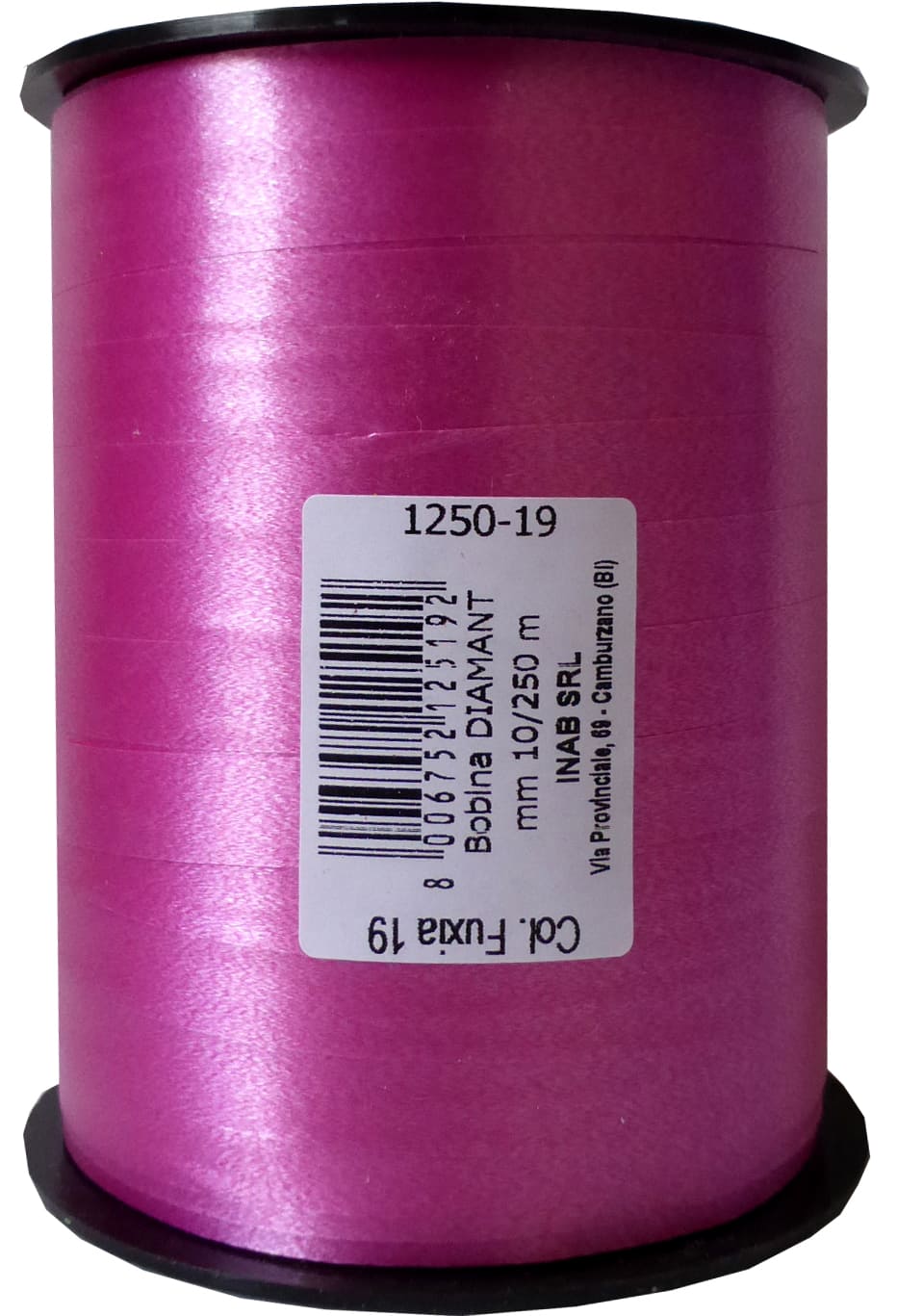 NASTRO DIAMANT MM. 10/250 MT. FUXIA 1250-0019