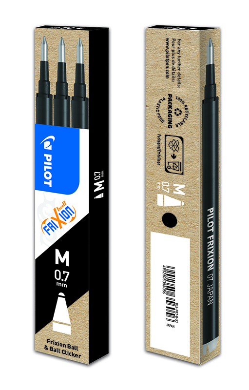 REFILL FRIXION 0,7 NERO 3 PZ. BLS-FR7-B-S3 006656