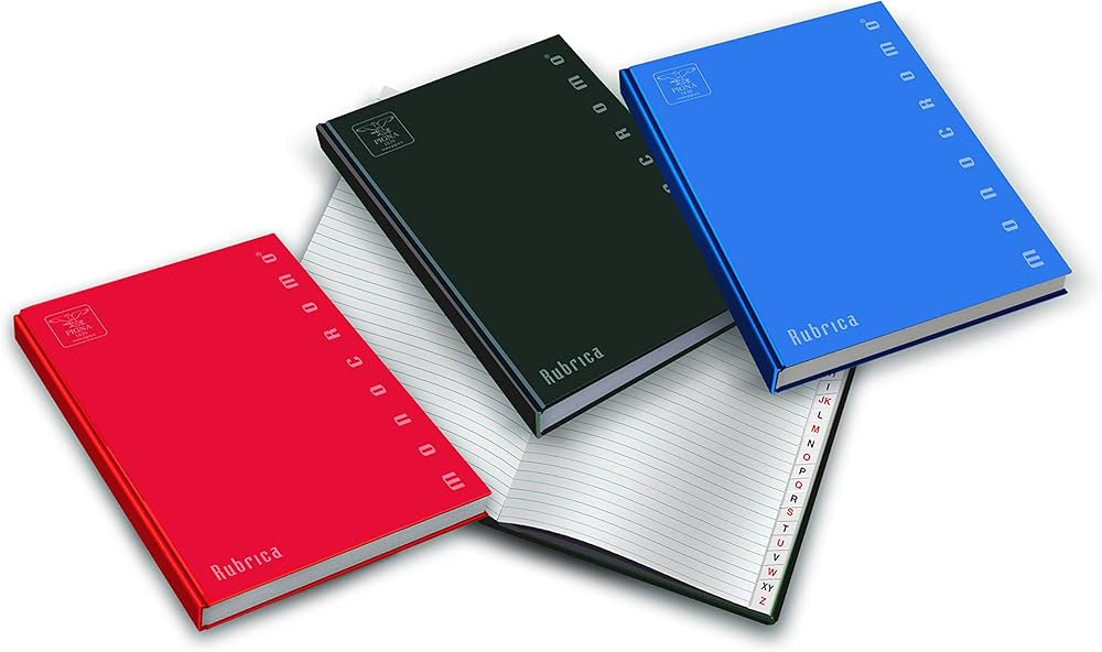 RUBRICA A4 REFE 1R 96+2 FF MONOCROMO CARTONATA 02068681R