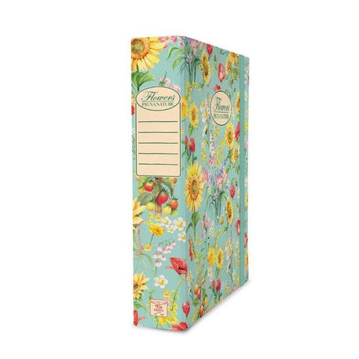 CARTELLA PORTA PROGETTI NATURE FLOWERS DORSO 7 0089255D7