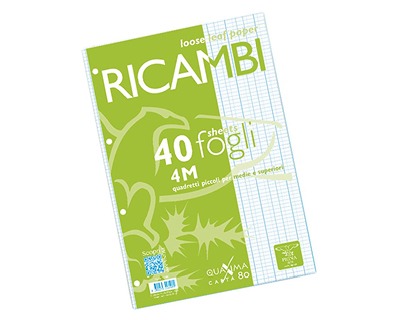 RICAMBI BIANCHI QUAXIMA A4 RIG. 4MM 00629034M
