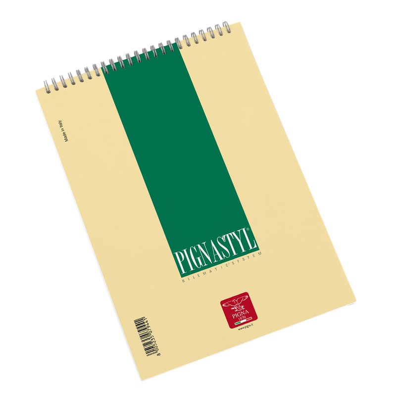 BLOCCO PIGNASTYL C/SPIRALE A5 60 FG RIG. 1R 02156271R