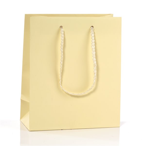 SACCHETTI CON CORDONCINO 16X8X21 CREMA SDF16 802